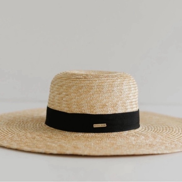 Gigi Pip “Gwen” Oversized/ Wide Brim Straw Hat - Picture 8 of 8